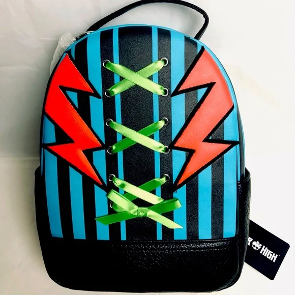 Monster High Frankie Stein “It’s Alive” Lightning Stripe Mini Backpack NWT LEVITATE Magazine Issue 7 by LevitateMag - Issuu main image 2